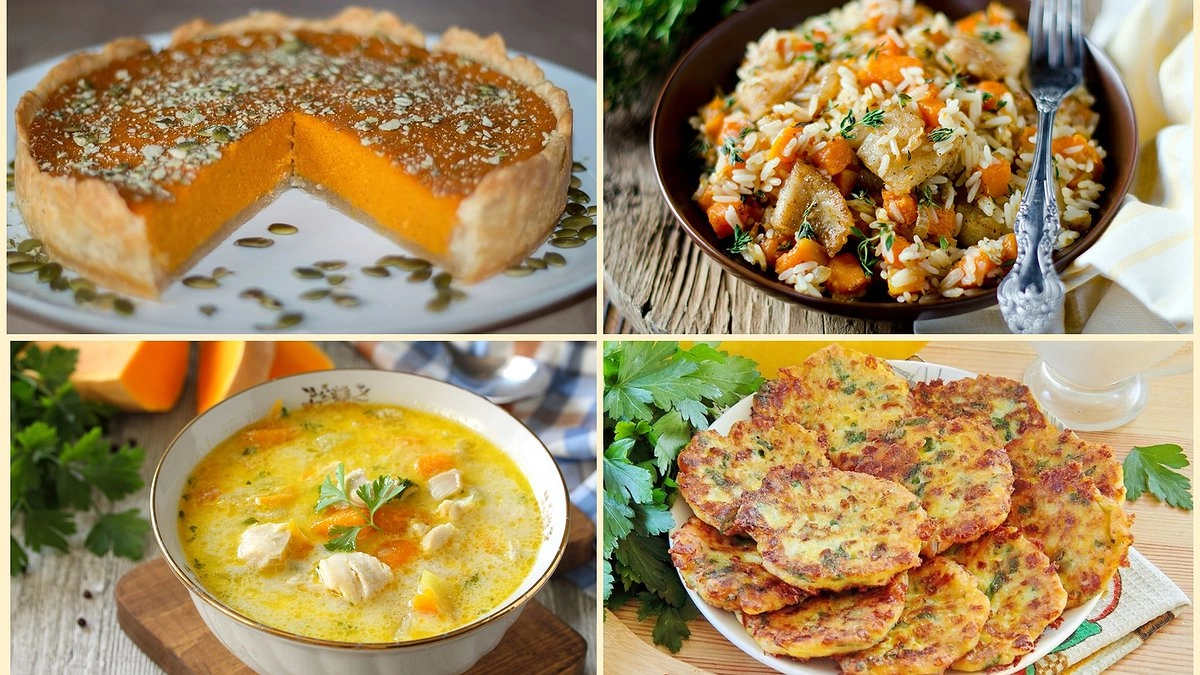 Тыква на завтрак, обед и ужин: рецепты