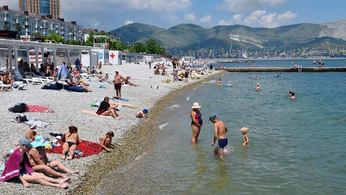 Главная картинка новости: Купаться можно, а вот парковаться — нет: курортные проблемы Новороссийска в разгар сезона