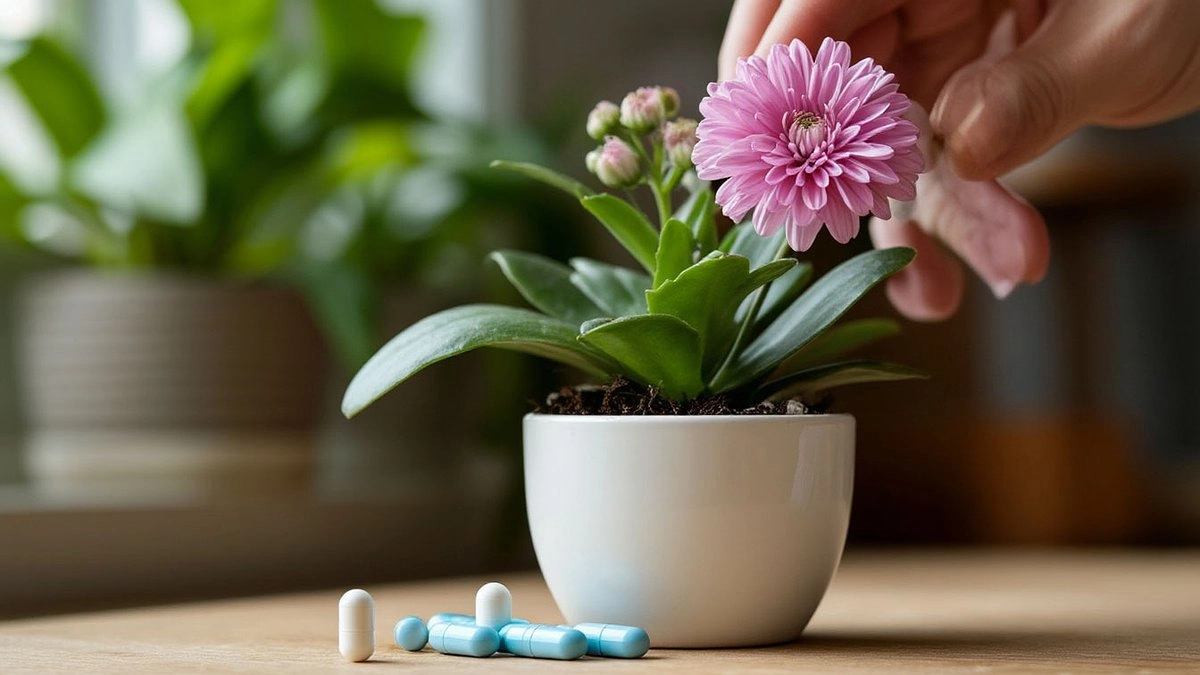 Просто закопайте эту таблетку в горшок с цветком — и он зацветет даже зимой: метод, который скрывают продавцы растений