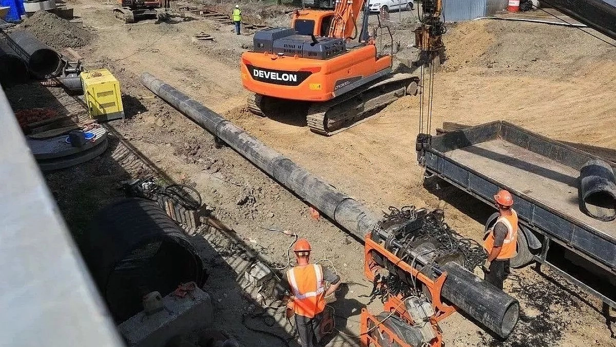 Осенью в центре Краснодара перестанут перекапывать: модернизацию коллектора на Садовой завершат к концу года