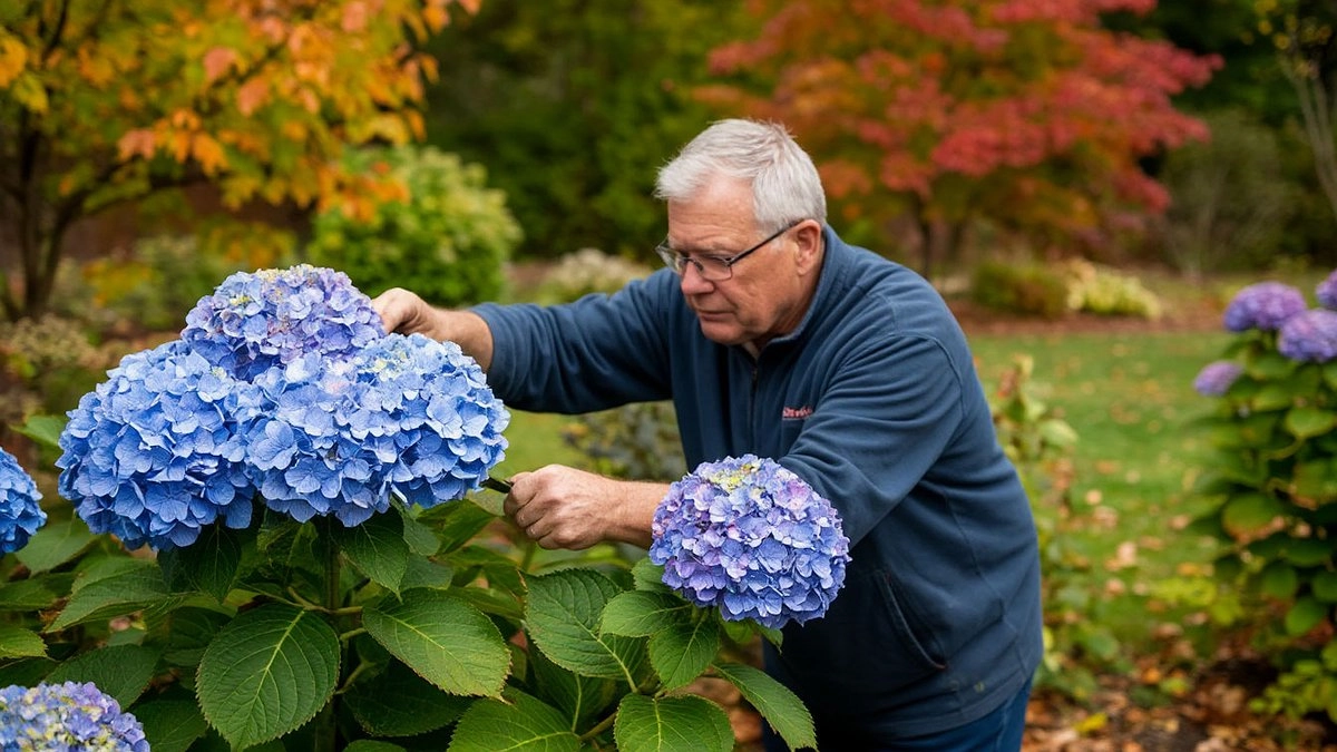 Обрезаю гортензию осенью правильно: на следующий сезон она усыпана пышными шапками цветов - раскрываю мой хитрый метод