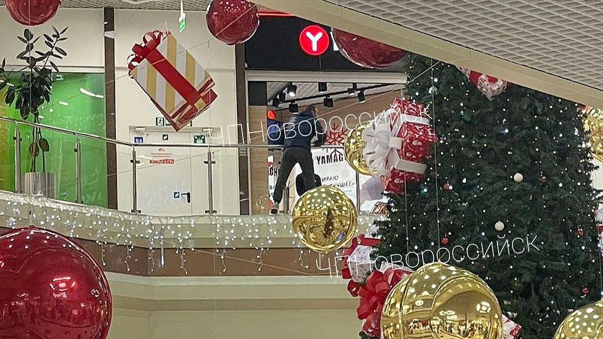 Главная картинка новости: В Новороссийске отменился прыжок года: в одном из ТЦ мужчина угрожал прыгнуть с 3 этажа