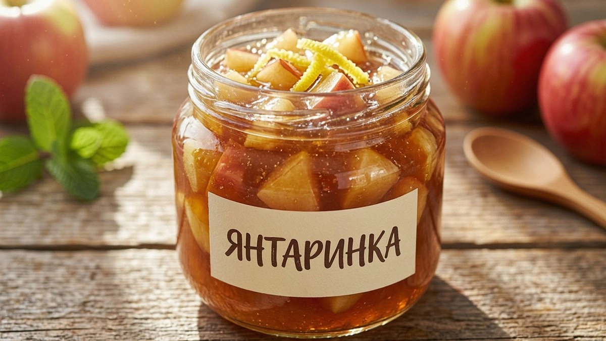 Как приготовить густое яблочное варенье-конфитюр на зиму