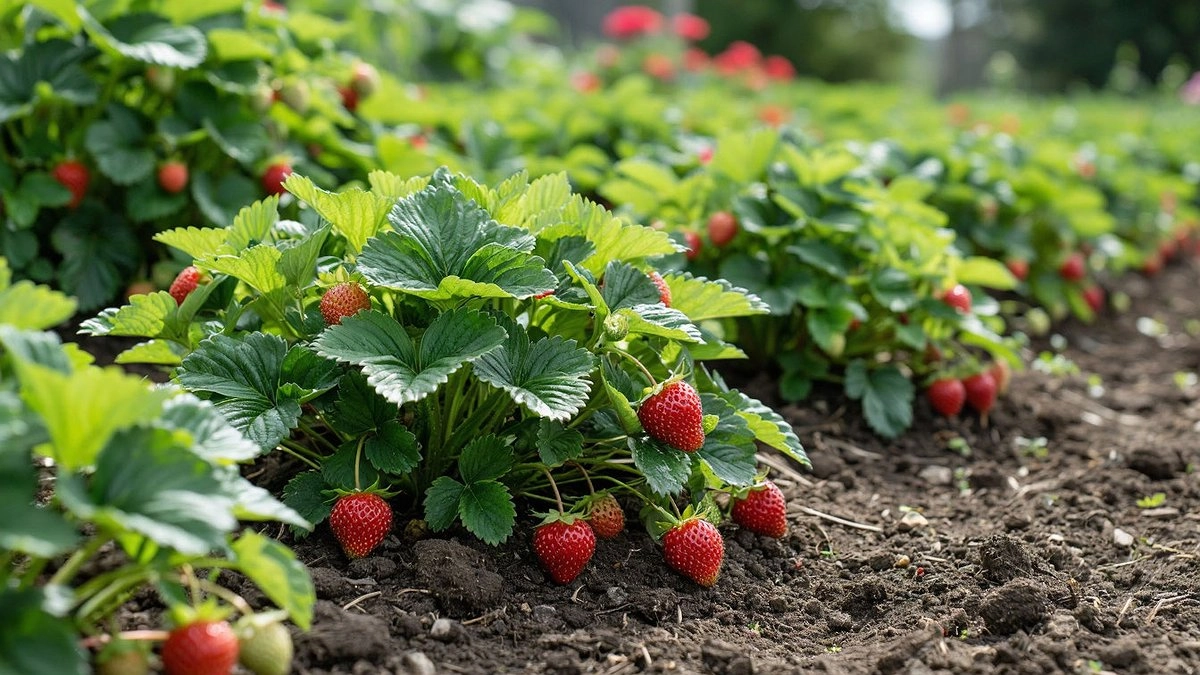 Главная картинка новости: Сосед по даче онемел, увидев мою клубнику в июле: три копеечных средства творят чудо