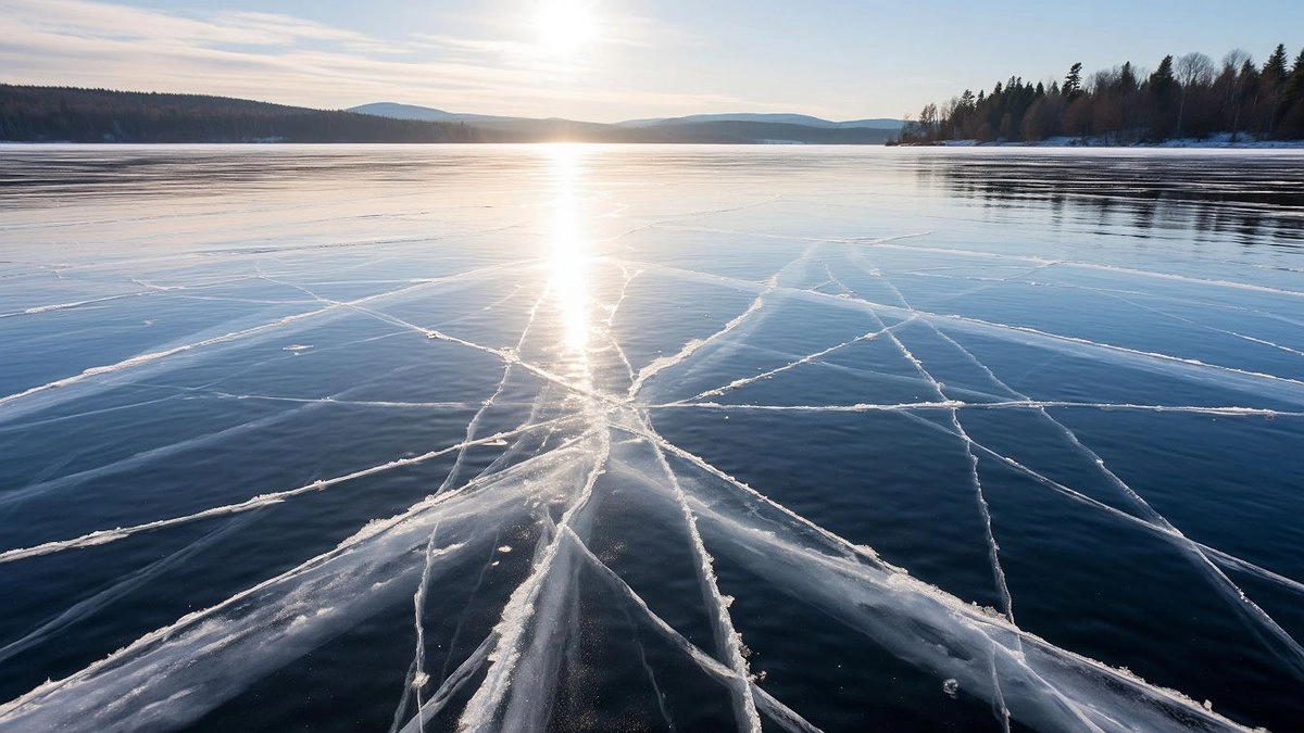 Главная картинка новости: Эксперт МЧС назвал признаки безопасного льда для выхода на замерзшие водоемы