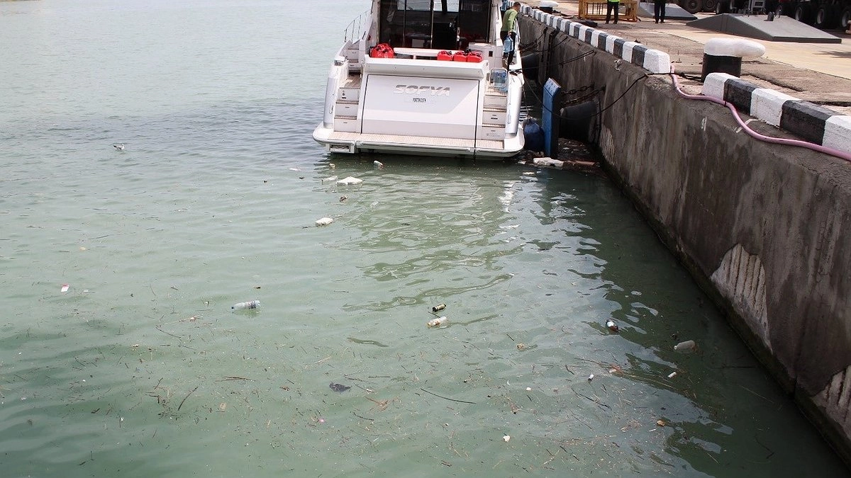 Главная картинка новости: Росприроднадзор взыщет 2,8 миллиона за загрязнение моря в Новороссийске