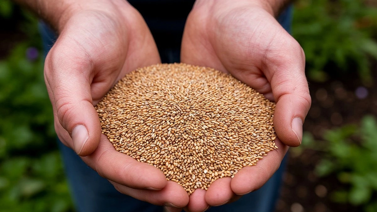 Создаю плодородный уголок в огороде: просто рассыпаю 1 горсть вместо 100 удобрений — земля "пухом" становится