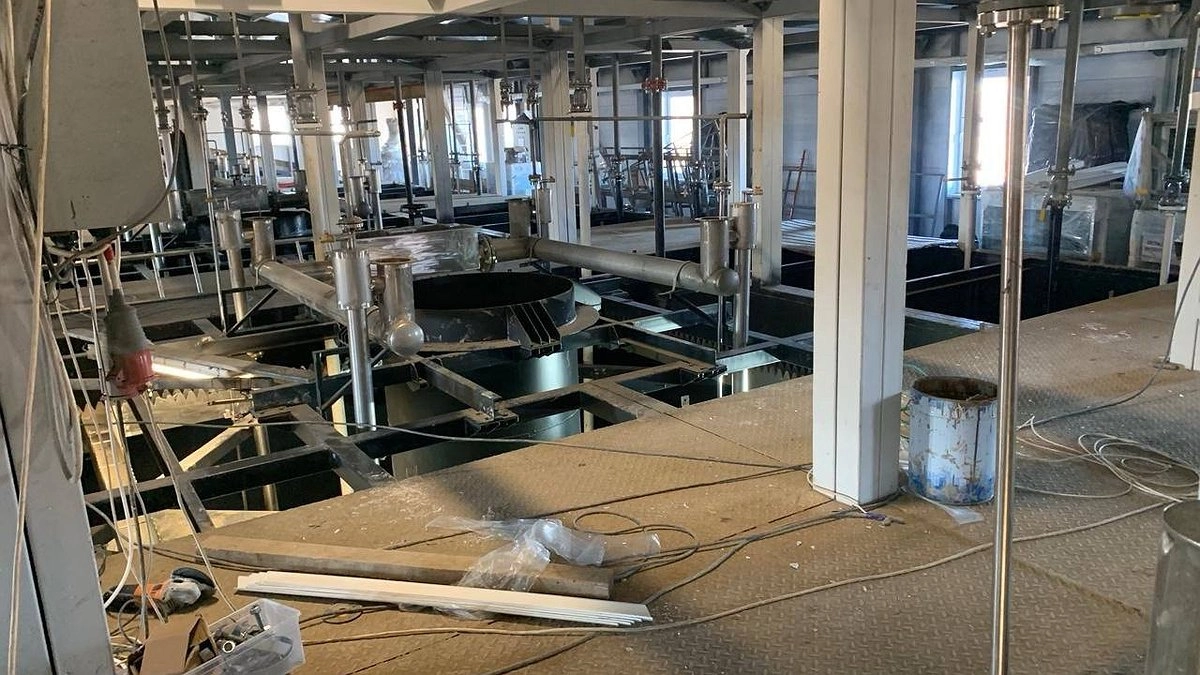 Под Новороссийском завершают строительство очистных сооружений