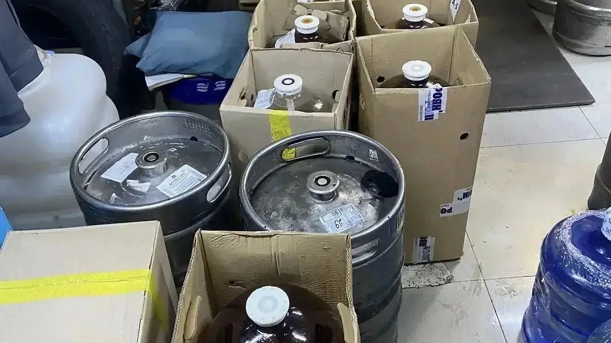 Сколько нелегального алкоголя изъяли в Новороссийске за три месяца 2026 года