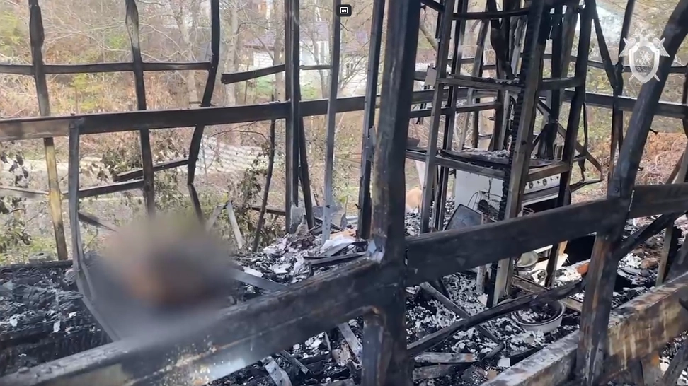 Главная картинка новости: Во время пожара в Новороссийске погибло 2 человека