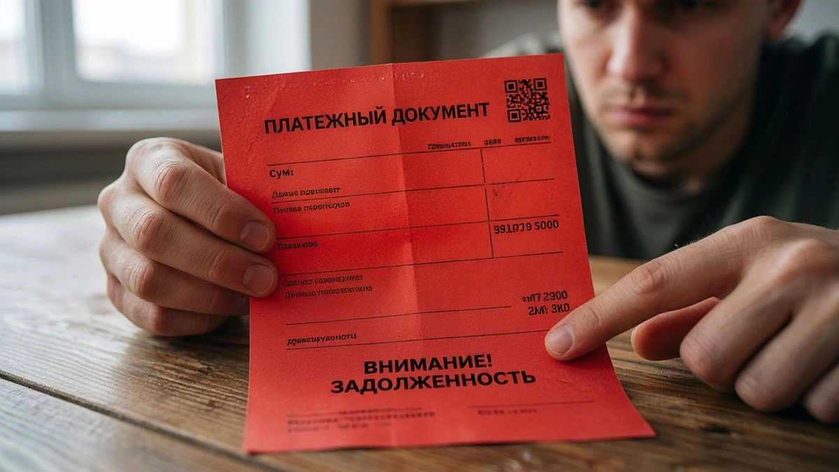 Получили красную квитанцию? Срочно проверьте долги — за ней могут прийти с отключением