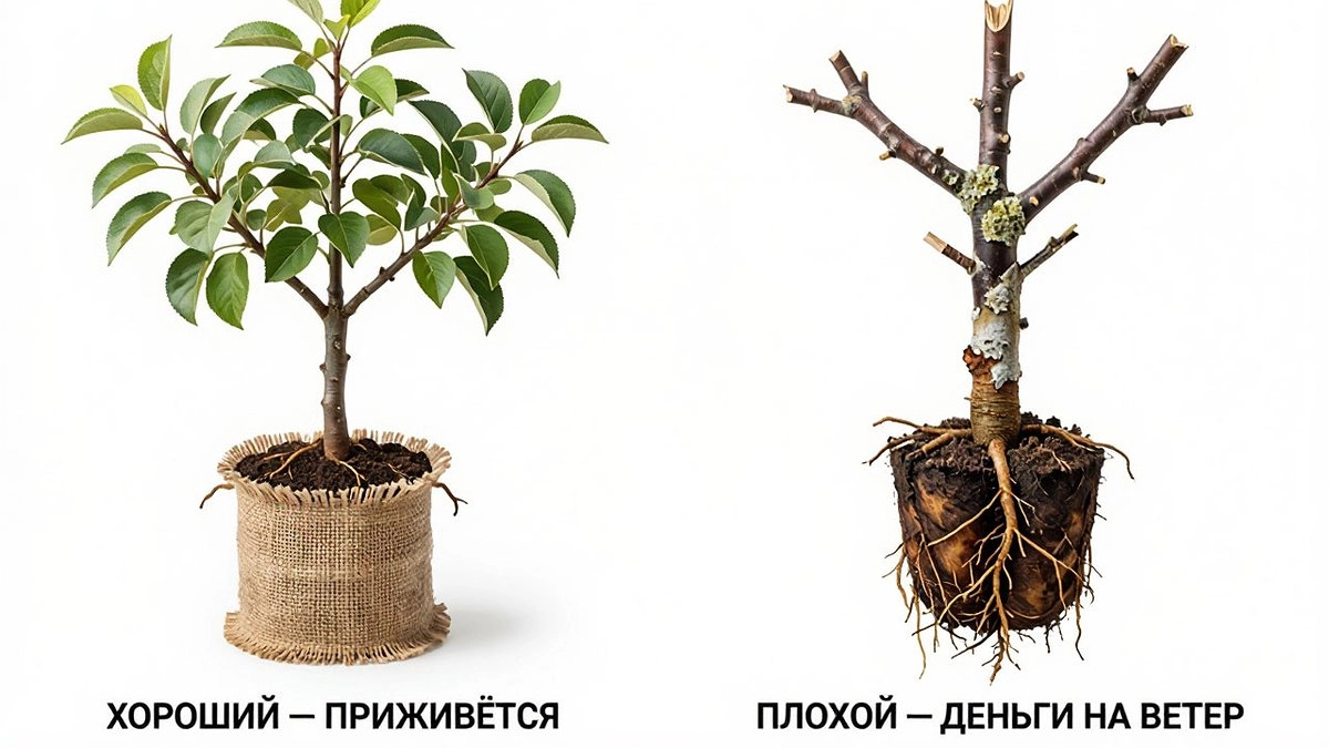 «Корни с закрытыми глазами не берите»: продавец саженцев раскрыл, как отличить живое растение от мертвого