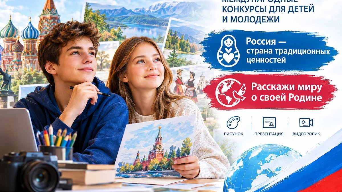 Стартовали два международных конкурса для детей и молодежи