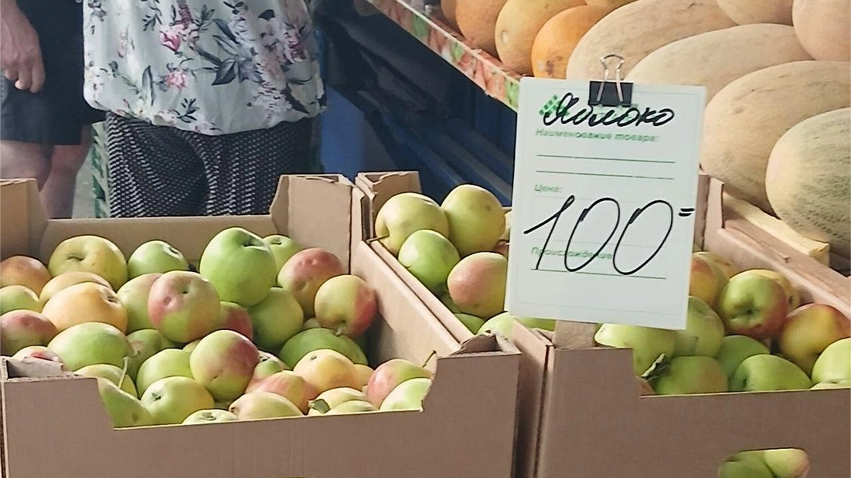 Яблочный шок: Цены на новый урожай в Новороссийске не падают, а удивляют