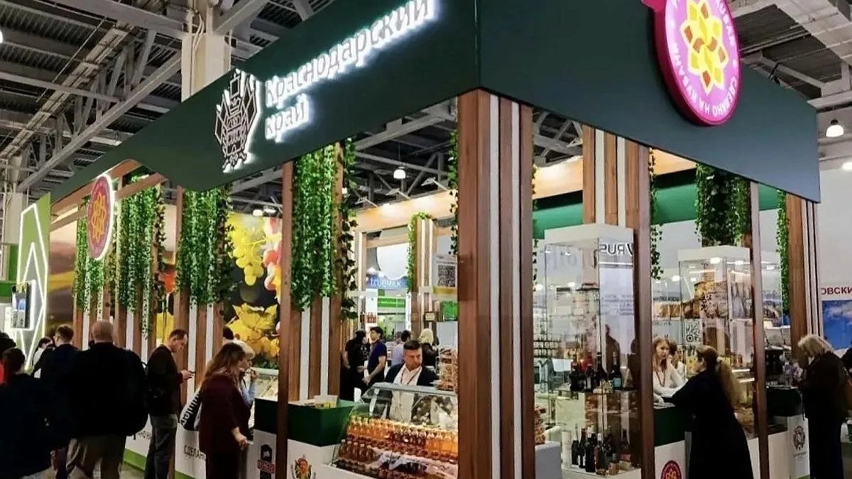 Краснодарский край представил продукцию «Сделано на Кубани» на выставке World Food Moscow 2026