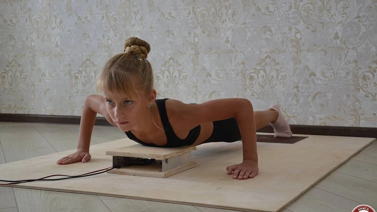 Девятилетняя рекордсменка из Каневской в третий раз вписала свое имя в Книгу рекордов России