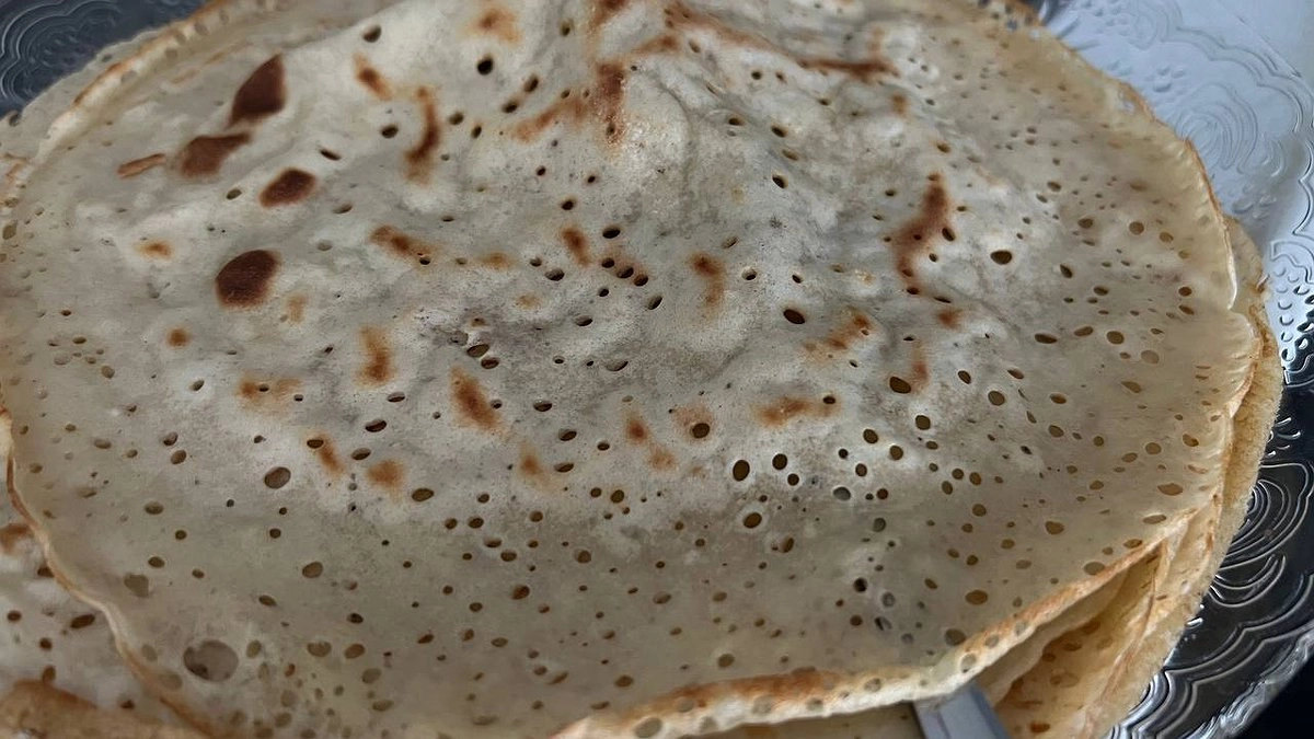 Мои любимые блины на Масленицу: кружевные, нежные, праздничные