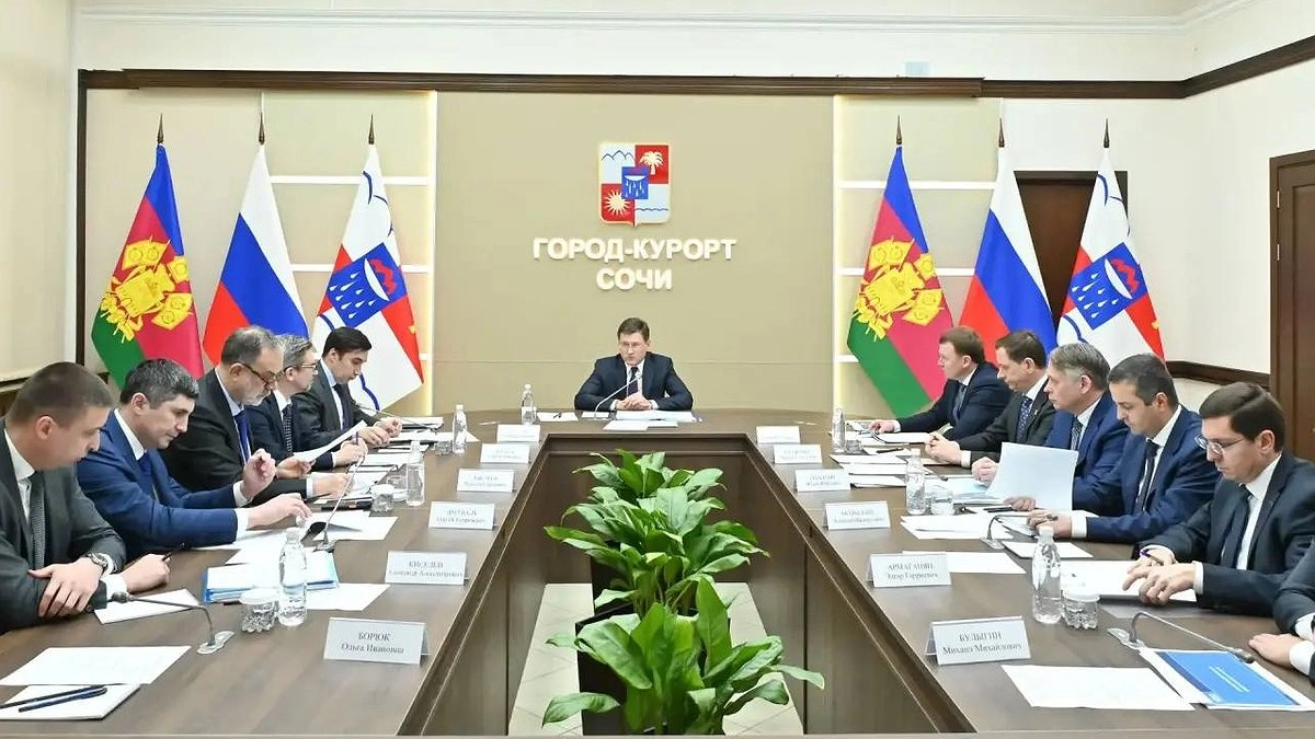 Главная картинка новости: Александр Новак провел в Сочи совещание по развитию энергомощностей юга России