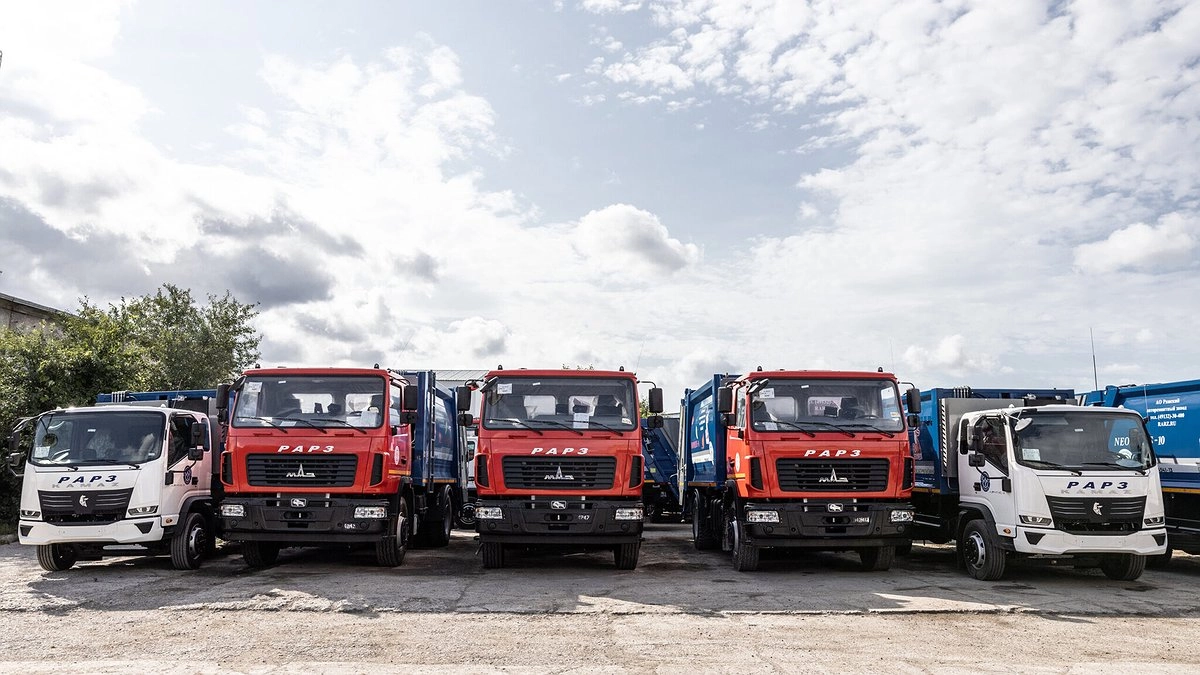 40 новых мусоровозов выйдут на улицы Новороссийска и Геленджика