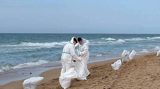 Замгубернатора Кубани Маслов координирует ликвидацию разлива нефтепродуктов в Туапсе