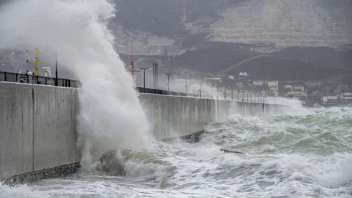 Главная картинка новости: Экстренное предупреждение: в Новороссийске ввели режим ЧС из-за надвигающегося шторма