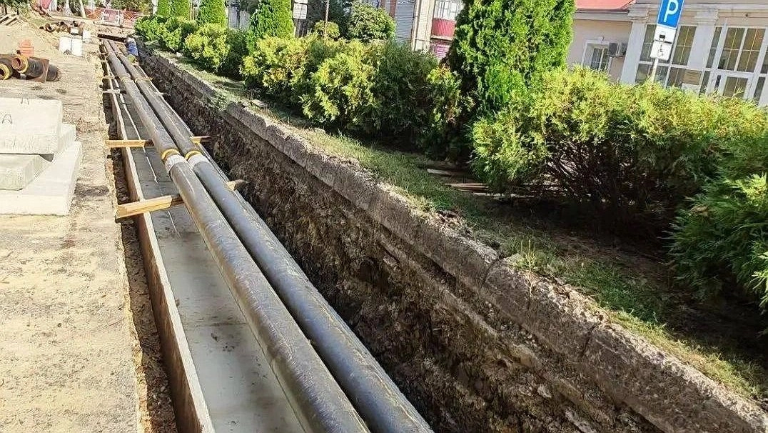 В Крымске обновили теплосети для 900 жителей: какие улицы затронул ремонт