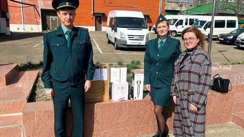 Конфискованные товары переданы в дом-интернат для пожилых и инвалидов в Новороссийске