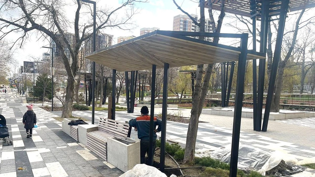 Власти Новороссийска обещают больше тени в парке Фрунзе