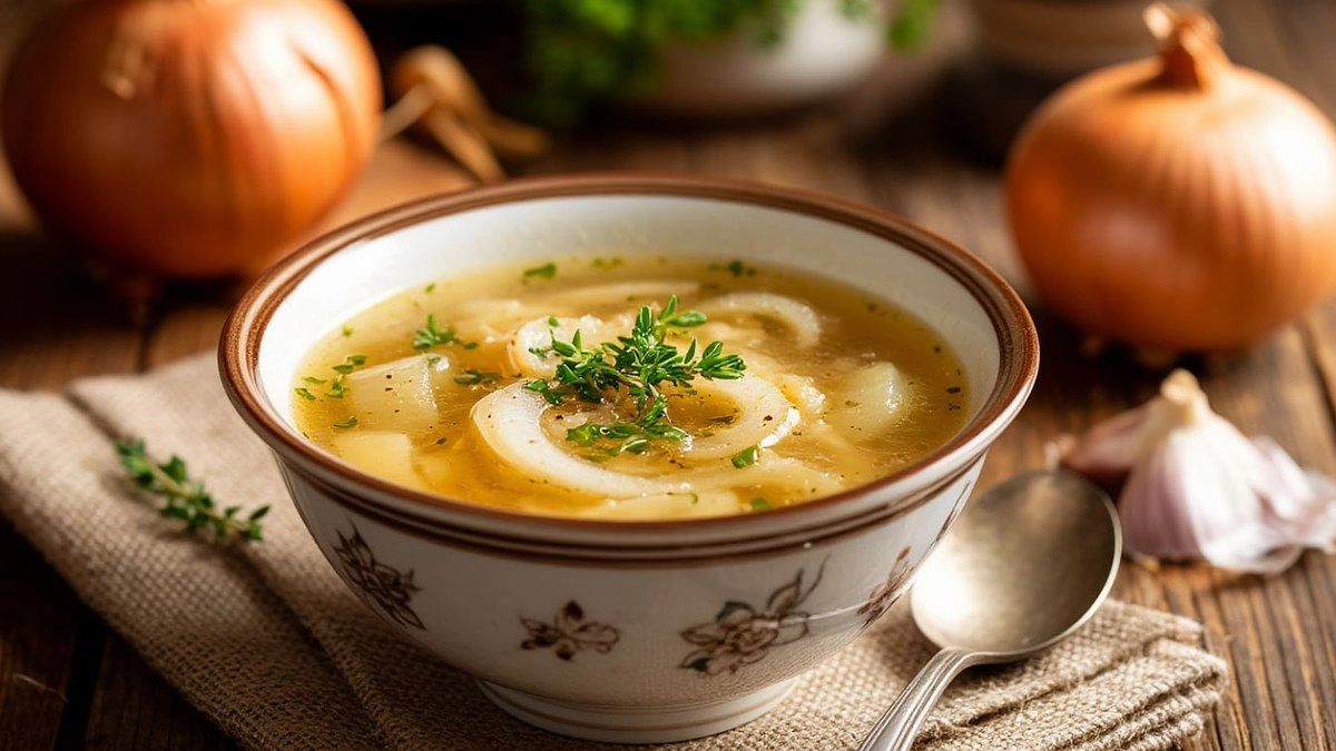 Луковый суп, который не горчит: как одна хитрость с ножом изменила всё