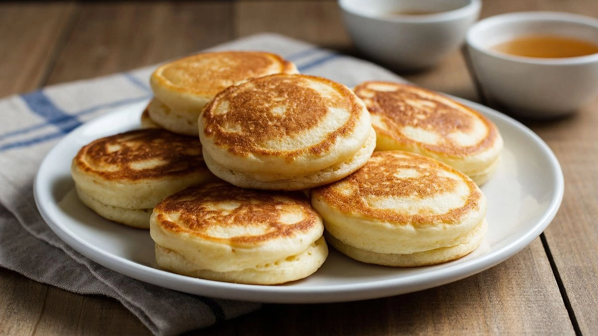 Главная картинка новости: Пока вы спите, тесто работает: идеальные постные оладьи к завтраку без грамма возни