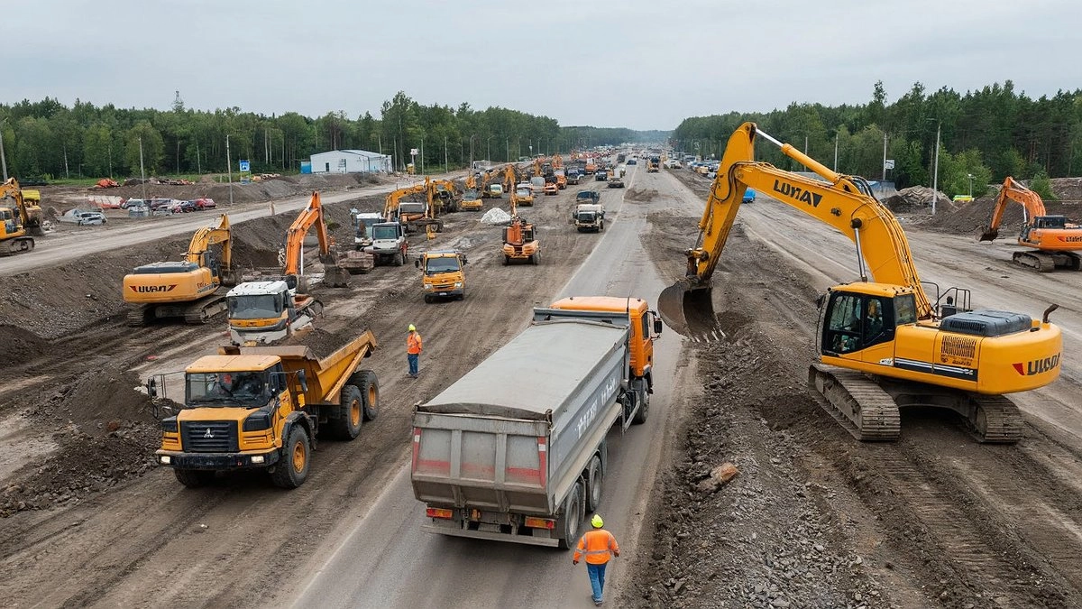 В Новороссийске на новой развязке устранят просадки по гарантии: а что с дорожным полотном