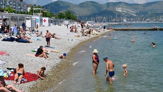 У берегов Новороссийска самая холодная вода на Чёрном море