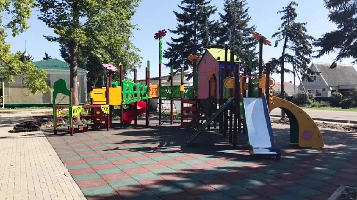 В станице Брюховецкой благоустроят зону отдыха у реки с воркаутом и сценой