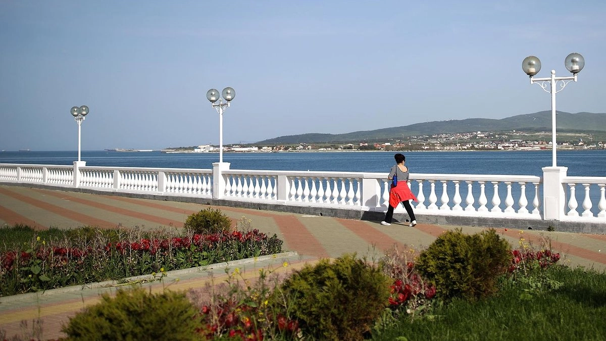 Андреевский парк в Геленджике: первая очередь готова на 76%