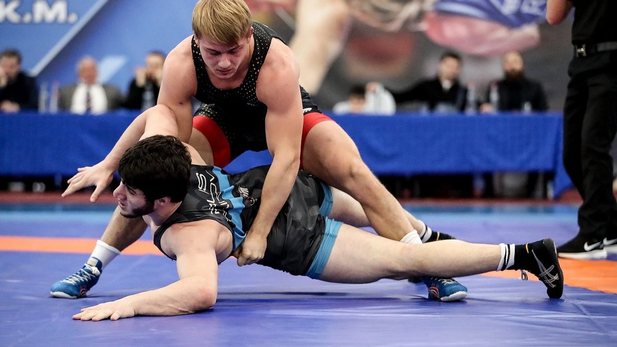 Назар Берковский из Новороссийска доминировал на первенстве ЮФО, завоевав звание сильнейшего борца юга России