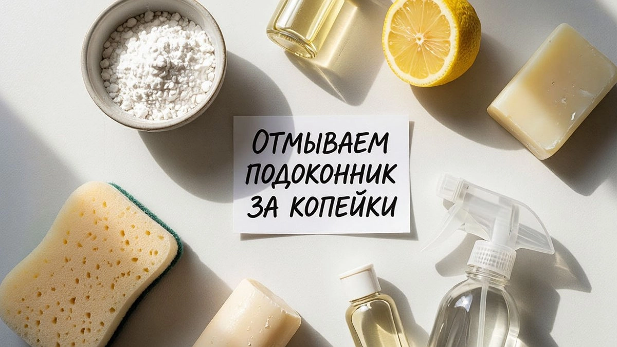 Подоконники станут белоснежными за 5 минут: 3 аптечных средства, которые творят чудеса