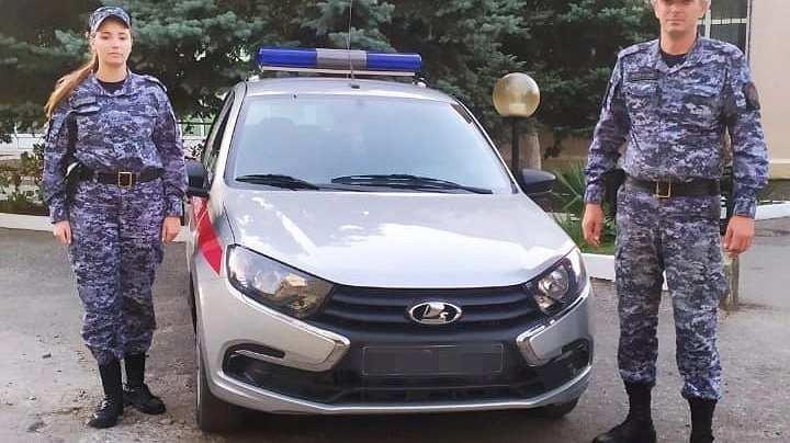 В Новороссийске росгвардейцы помогли быстро доставить ребенка в больницу