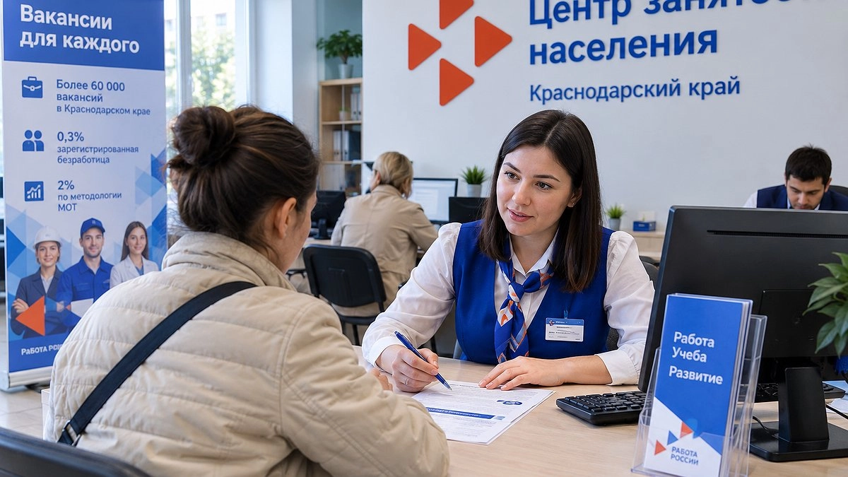 Работа на Кубани: почти 61 тысяча вакансий — где не хватает сотрудников