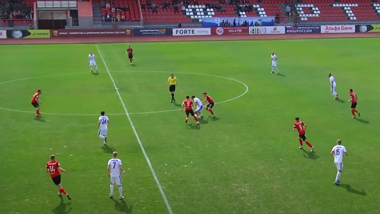 Главная картинка новости: За борьбой «Черноморца» и ФК «Форте» следили 925 зрителей