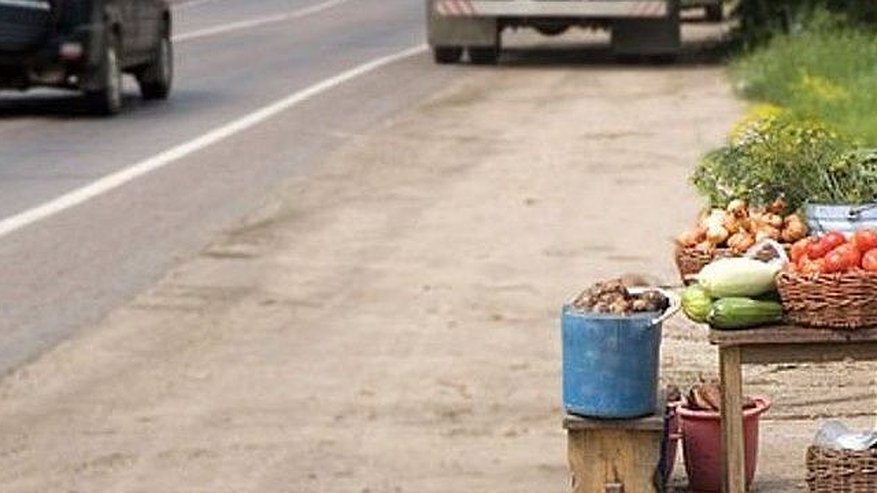 Главная картинка новости: В Новороссийске обустраивают социальные ряды, чтобы пенсионеры не торговали на обочинах трасс