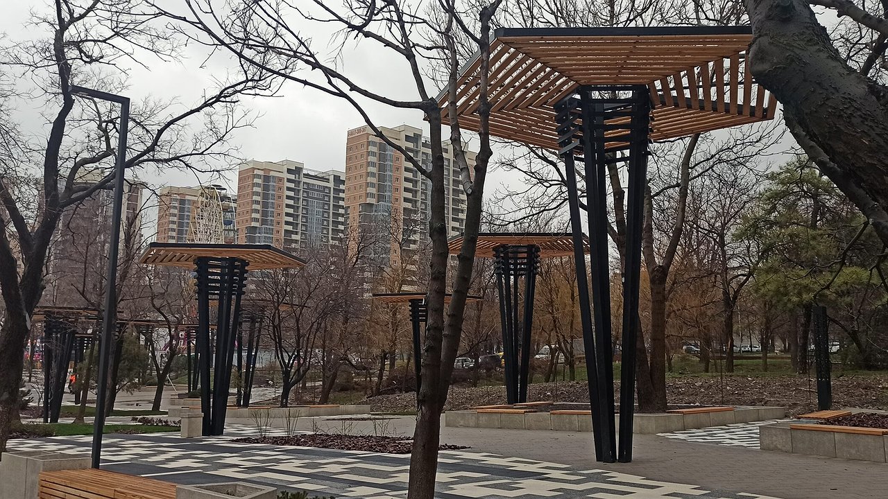 Главная картинка новости: Что появится в новороссийском парке Фрунзе после второго этапа реконструкции?