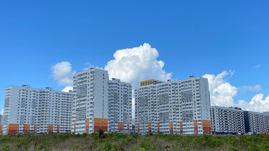 За 10 месяцев на Кубани ввели в эксплуатацию 6,4 миллионов квадратных метров жилья