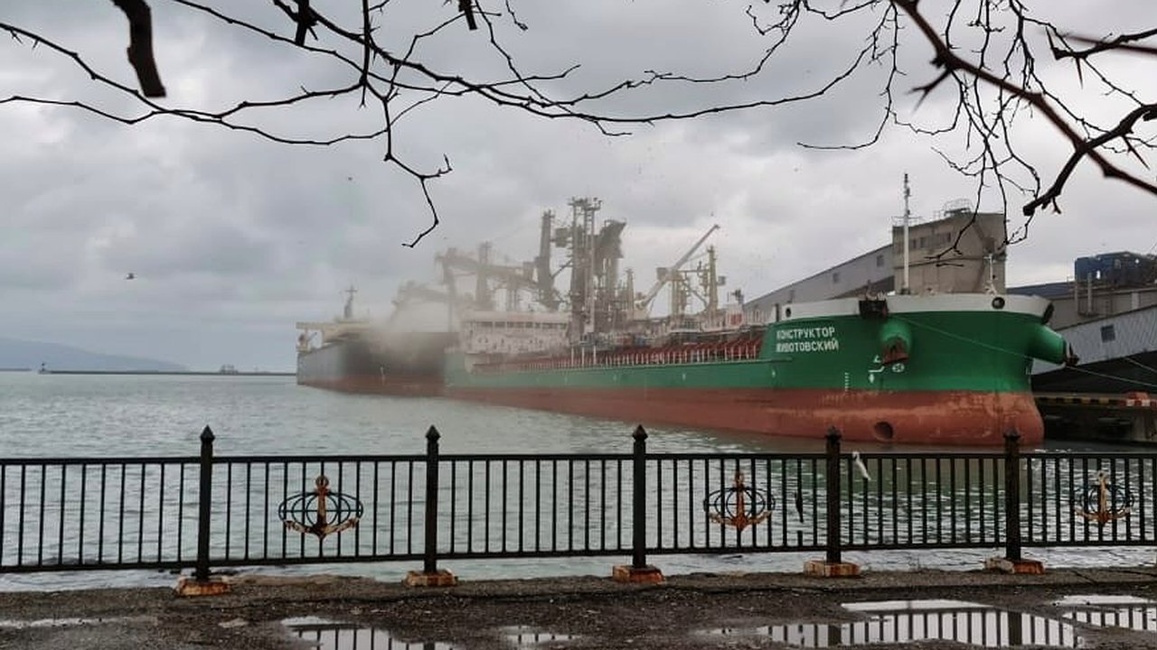 Главная картинка новости: Росприроднадзор требует с зернового терминала Новороссийска полтора миллиона за загрязнение моря