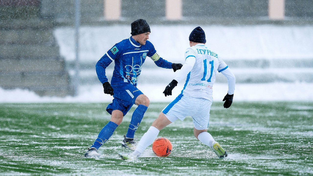 Главная картинка новости: «Черноморец» едва не уступил «Калуге»