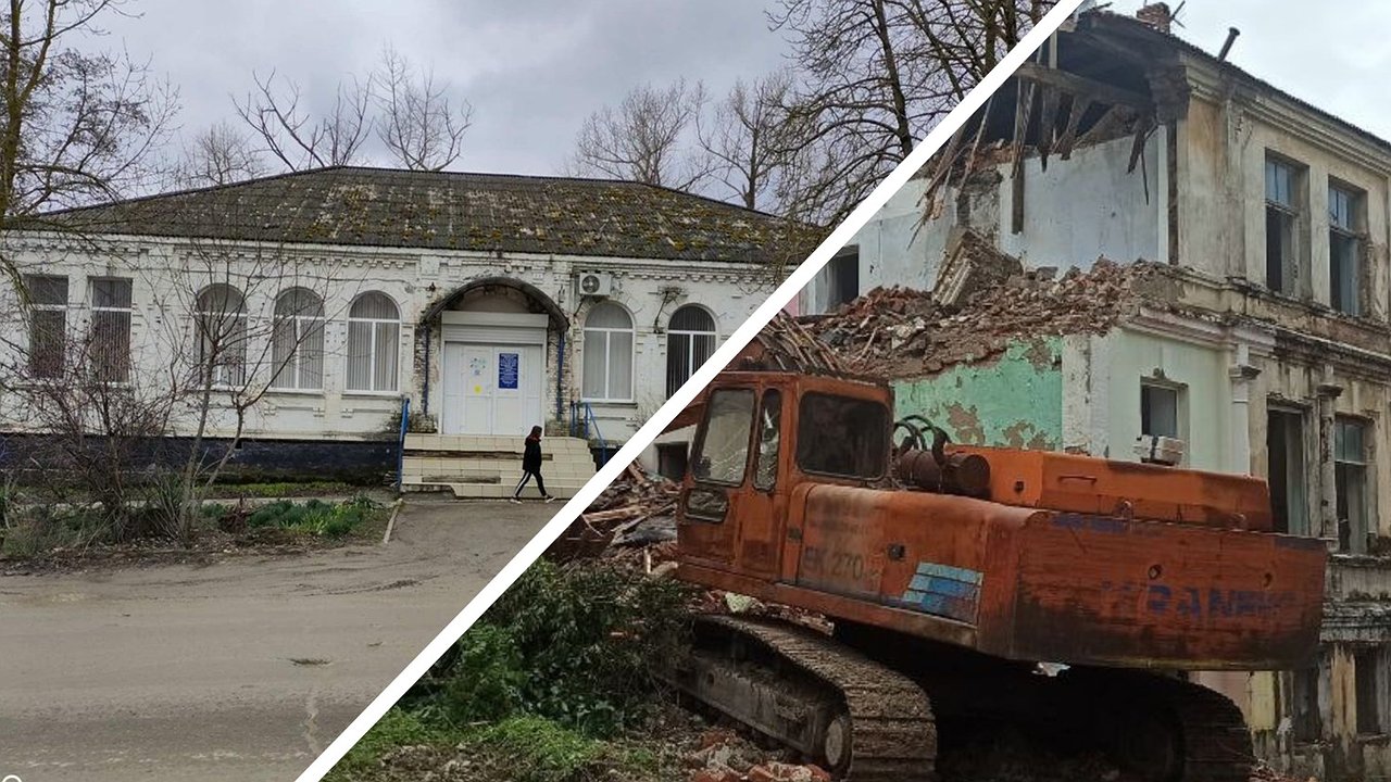 Главная картинка новости: Два старинных особняка Новороссийска с разной судьбой