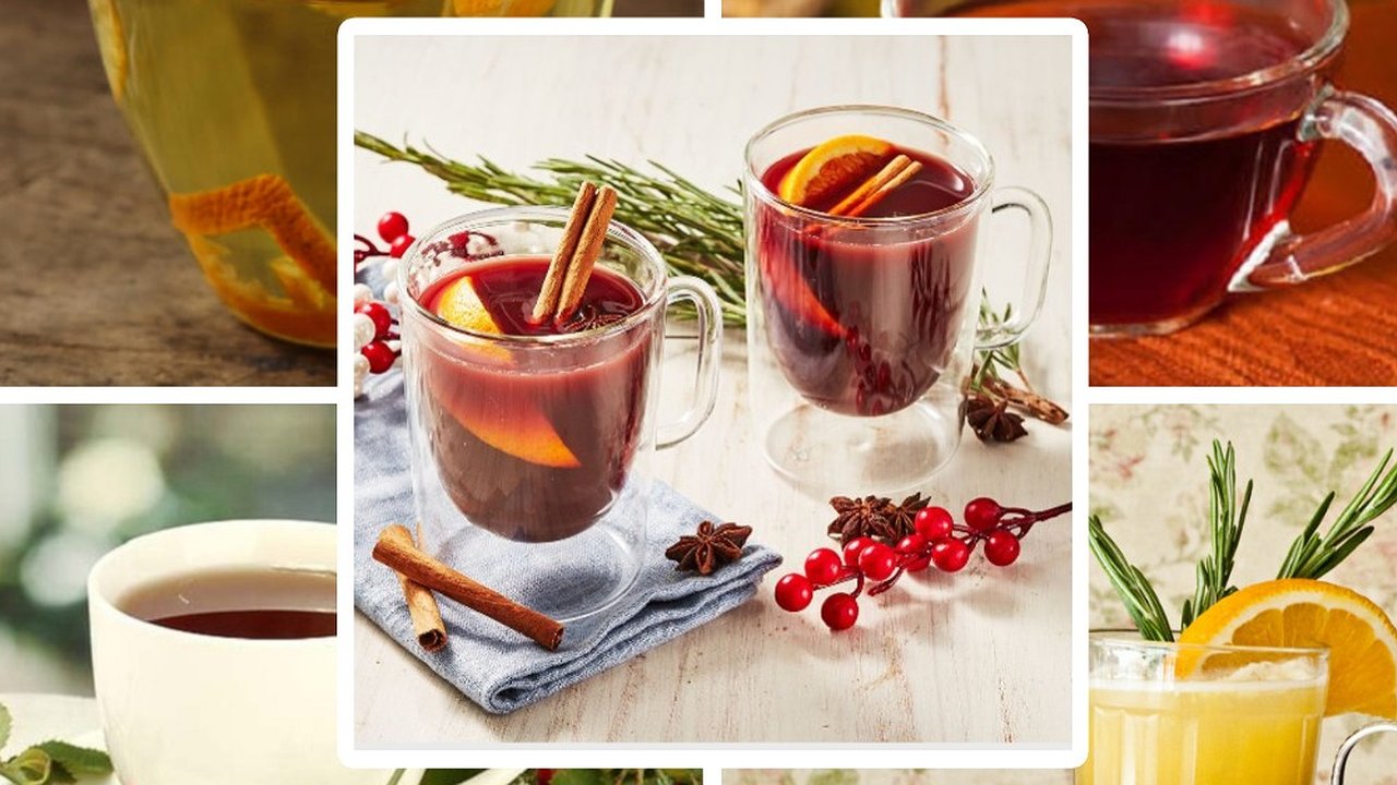 Главная картинка новости: Чтобы год был теплым и добрым — 5 рецептов чая с новогодним настроением