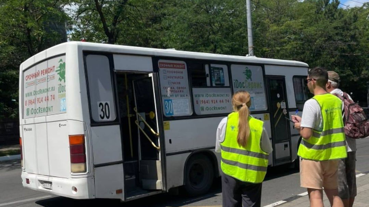 Главная картинка новости: В Новороссийске начали обследовать общественный транспорт