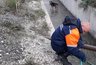 Миниатюра новости: Спасатели Новороссийска помогли собаке выбраться из ливневки