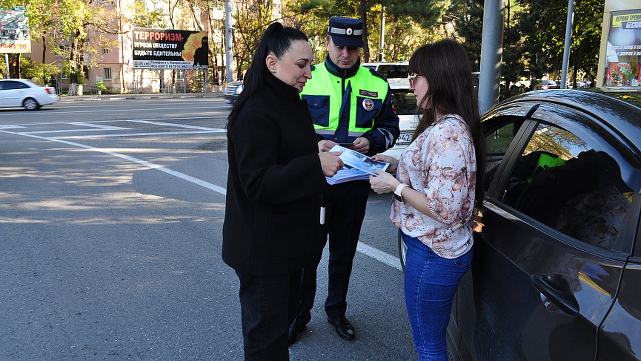 Главная картинка новости: В Новороссийске прошла акция «Письмо водителю»