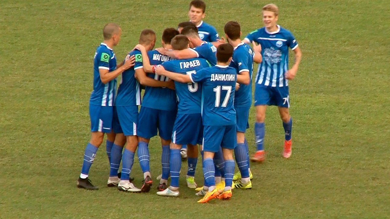 Главная картинка новости: «Черноморец» обыграл команду из Нальчика со счетом 2:3